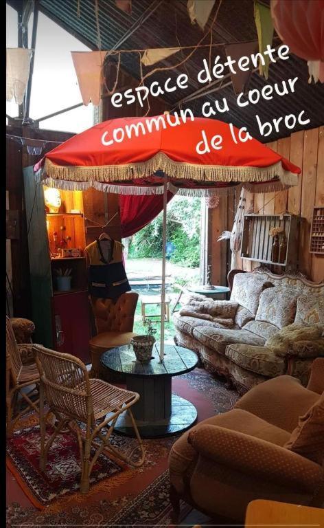 La Cabane De Mimi La Sardine Saint-Gervais en-Belin Esterno foto